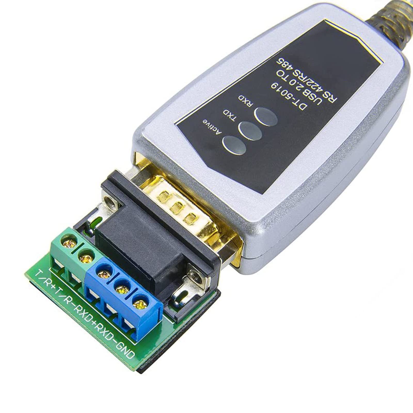 Adapter szeregowy USB na RS485 RS422 USB na blok zacisków konwerter linii