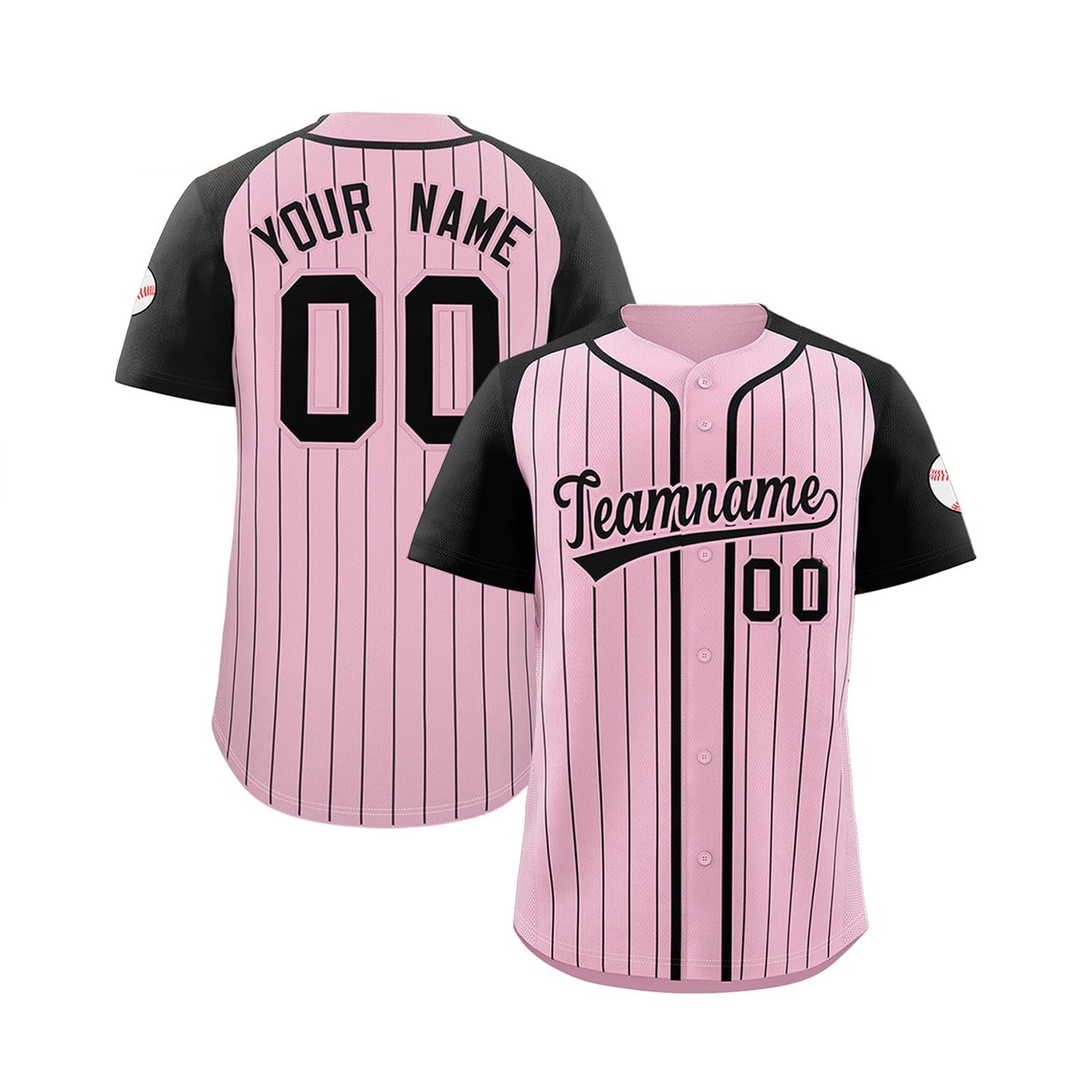 American Football Jersey Custom Button Down Tee Shirt Add Name, Logo and Team Number Personalized Jersey for Adult and Child - 5