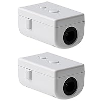 Vista 2 de Mayflash GameCube Controller Adapter for Wii & Wii U (Dual Pack), White