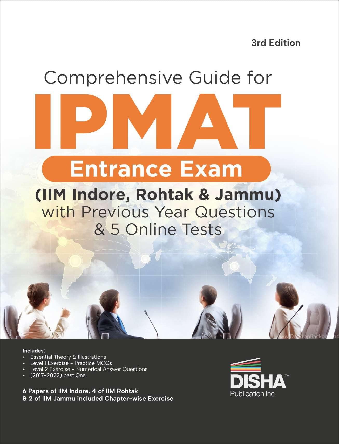 Comprehensive Guide for IPMAT Entrance Exam (IIM Indore, Rohtak & Jammu) with Previous Year Questions & 5 Online Tests 3rd Edition | PYQs | Integrated Program in Management Aptitude Test | Paperback – 10 November 2022