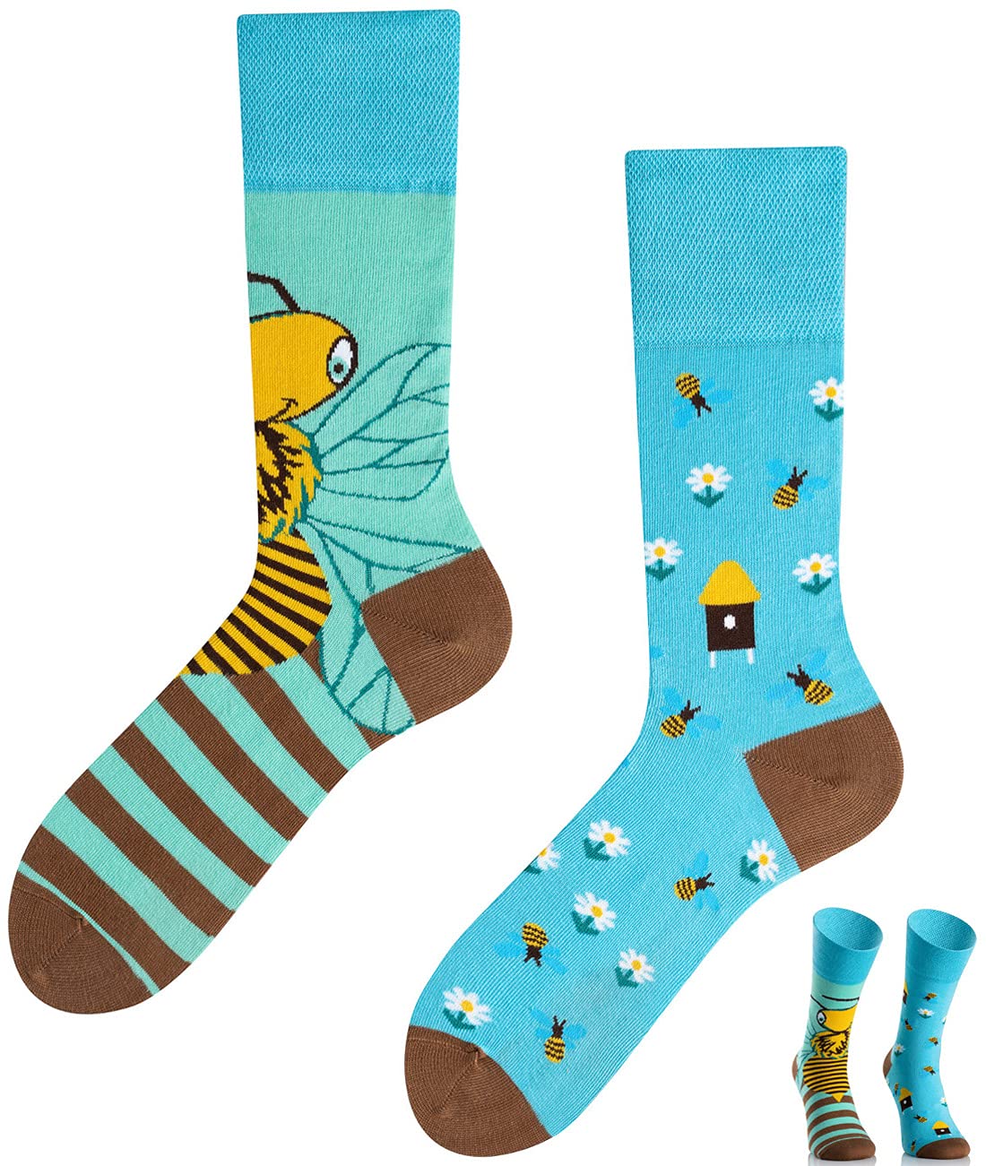 TODO Colours Lustige Socken mit Motiv - Mehrfarbige, Bunte, Verrückte für die Lebensfreude