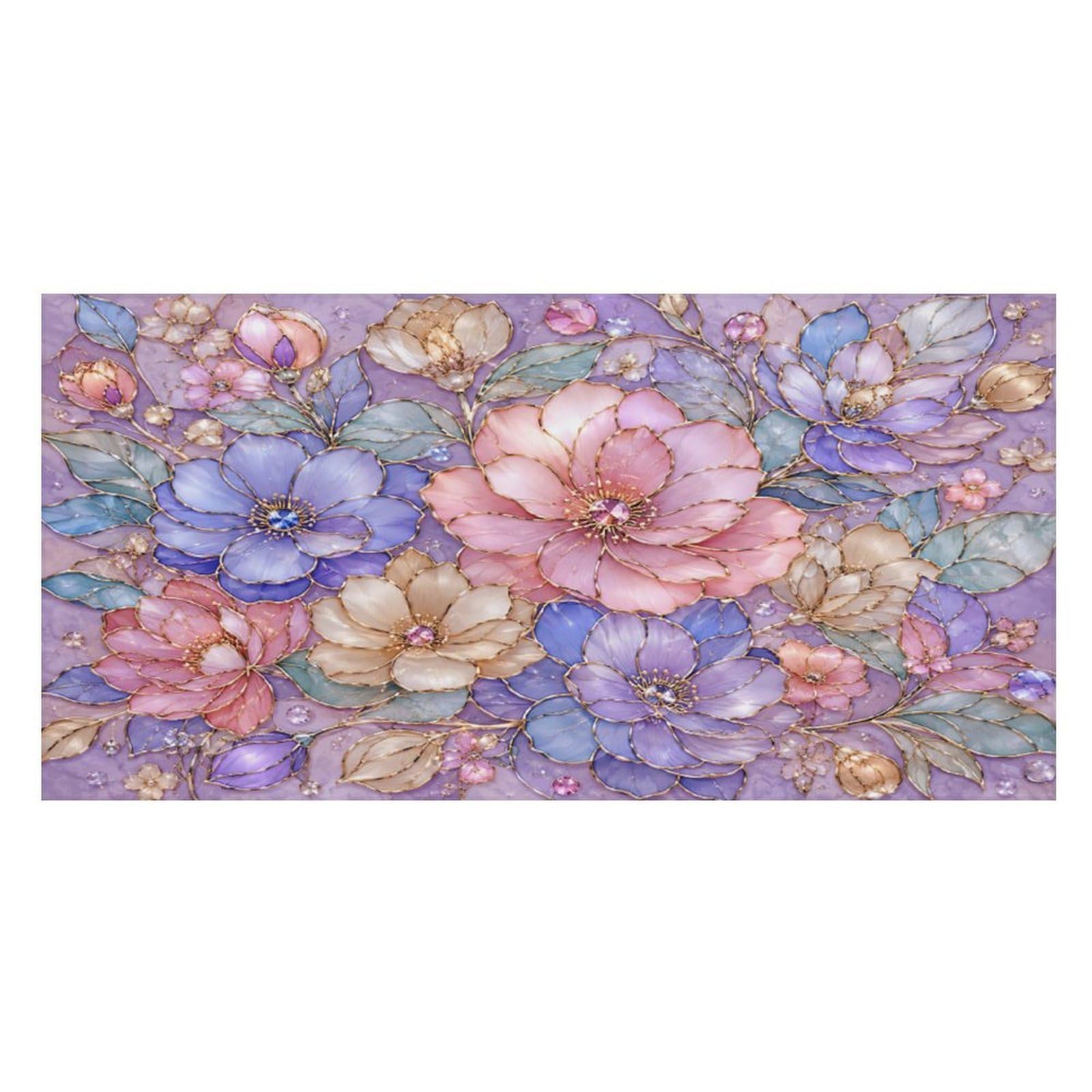 Anceky Floral Watercolor Oversized Beach Towel Quick Dry Sand Free Microfiber Travel Towel Lightweight Multi Purpose Beach Blanket Pool Gym Bath Towel 63x31 in