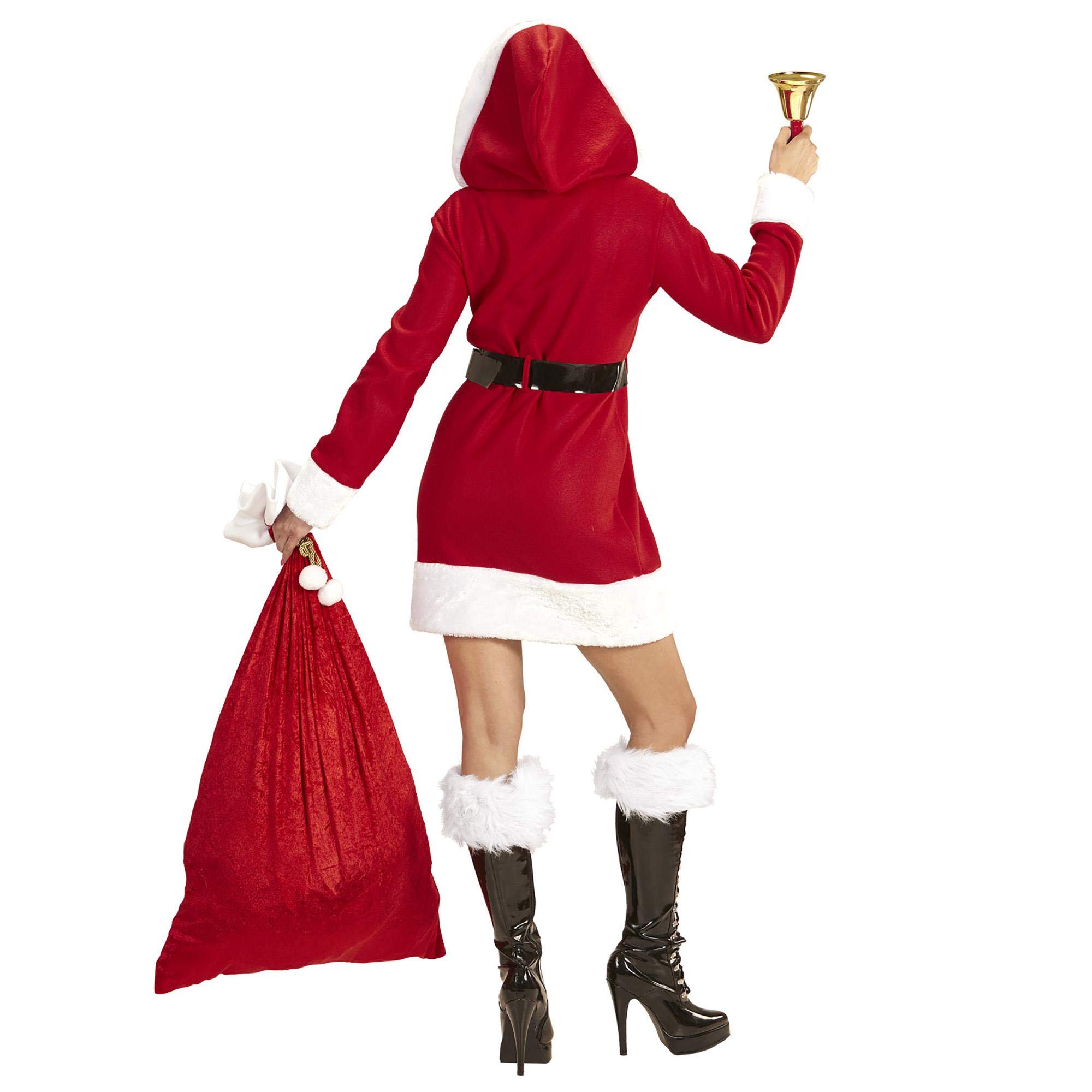 Widmann Adult Costume Santa Claus Lady, Red and White - Image 2