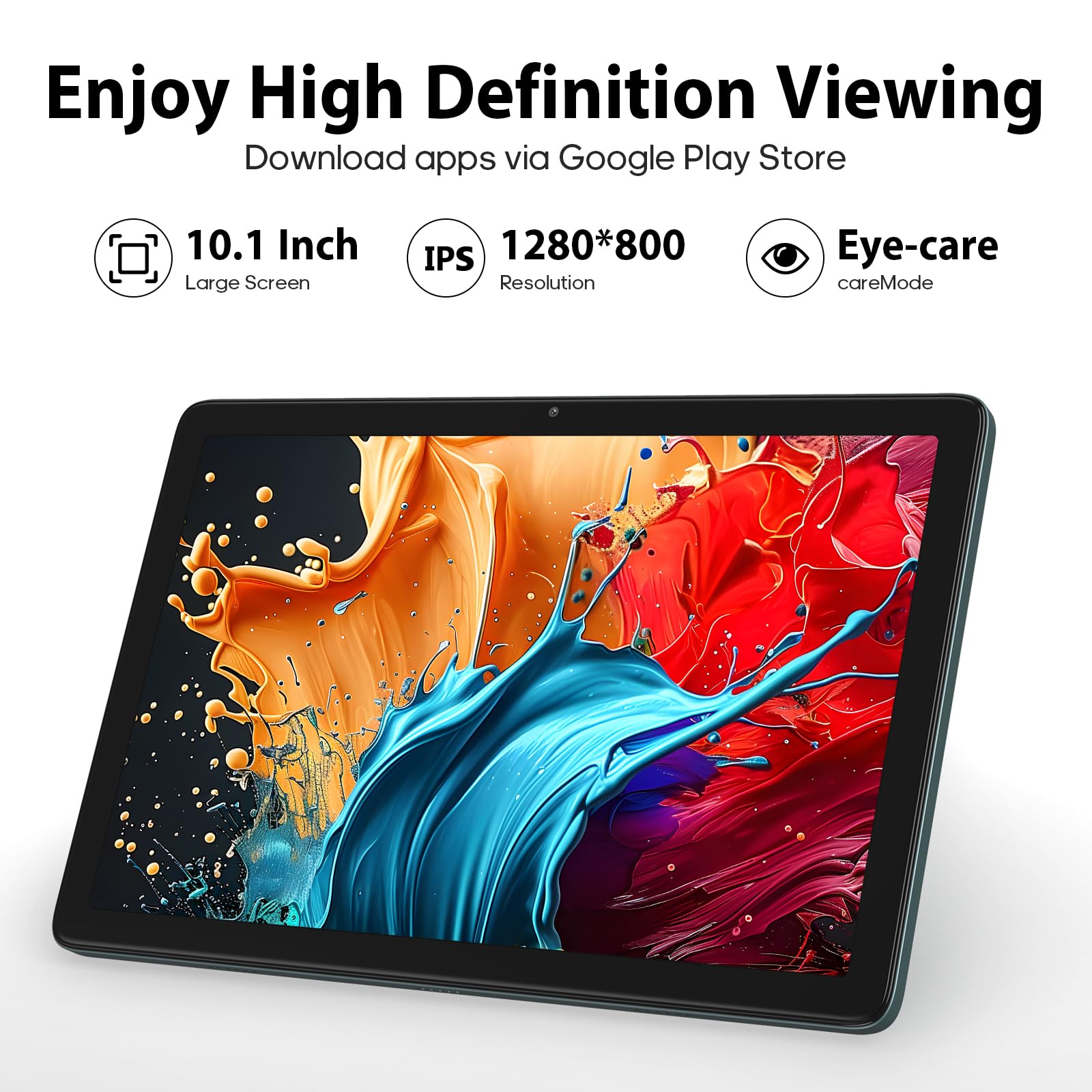 Amazon.co.jp: Tablet 10.1 inch Android 13 Tablet, 8(4+4