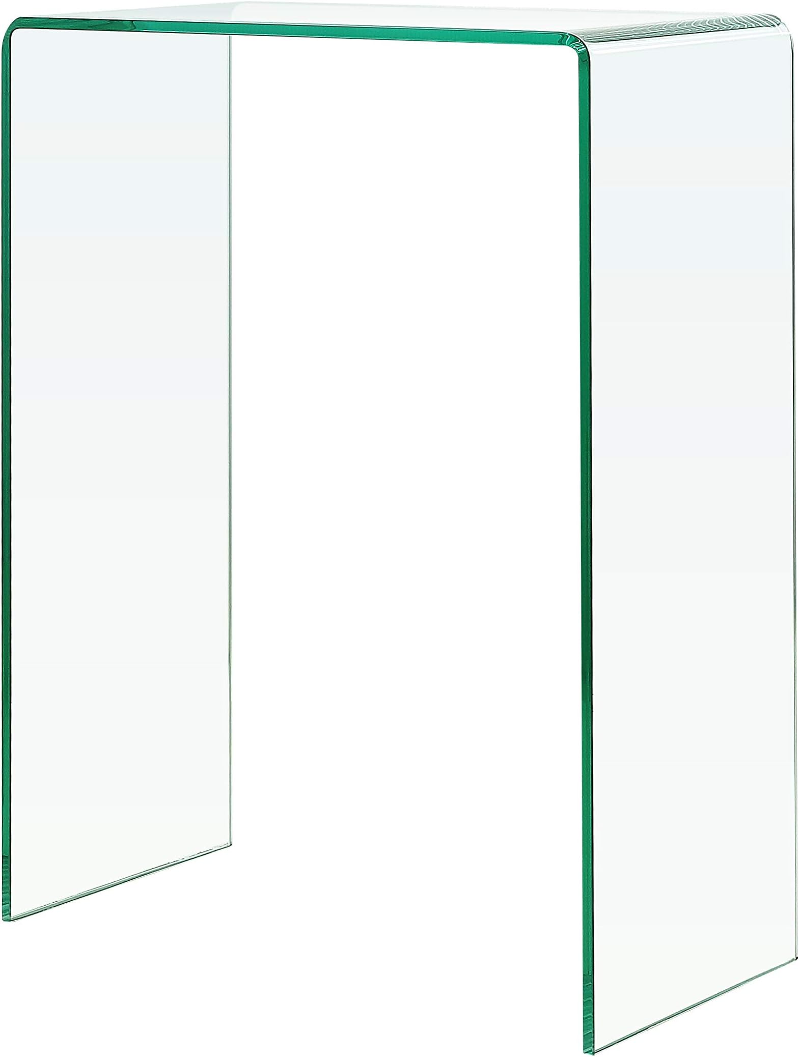 Glass Tables Online Glass Console Table Extra Small 60cm length x 30cm width x 80cm height - 12cm Thick Glass