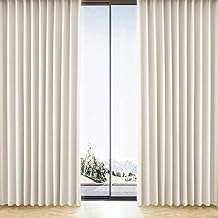 AIFY Flame-Resistant Curtains, Set of 2, Blackout, UV Protection, Thermal Insulation, Heat Preservation, Cold Protection, Soundproofing, Memory Shape Treatment, Energy Saving, Machine Washable, Thick