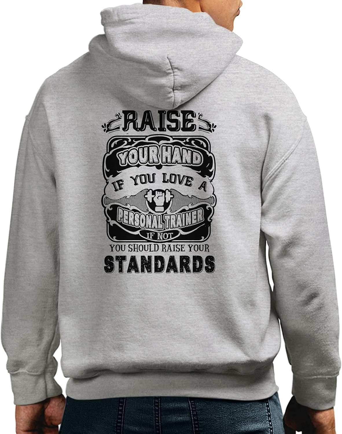 Raise Your Hand If You Love A Personal Trainer Sweatshirt, Personal Trainer Hoodies