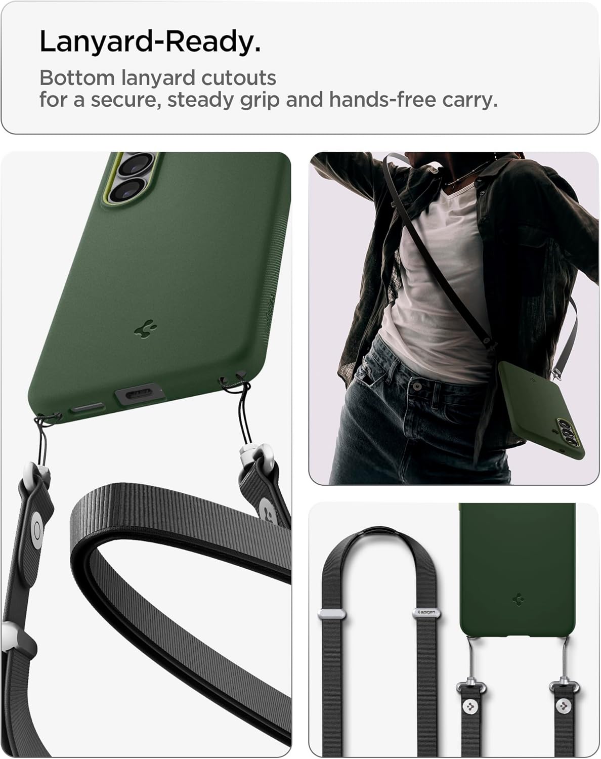 Spigen for Galaxy S26 Case, Nano Pop MagFit [Compatible with MagSafe] [Fast Wireless Charging] - AVO Green