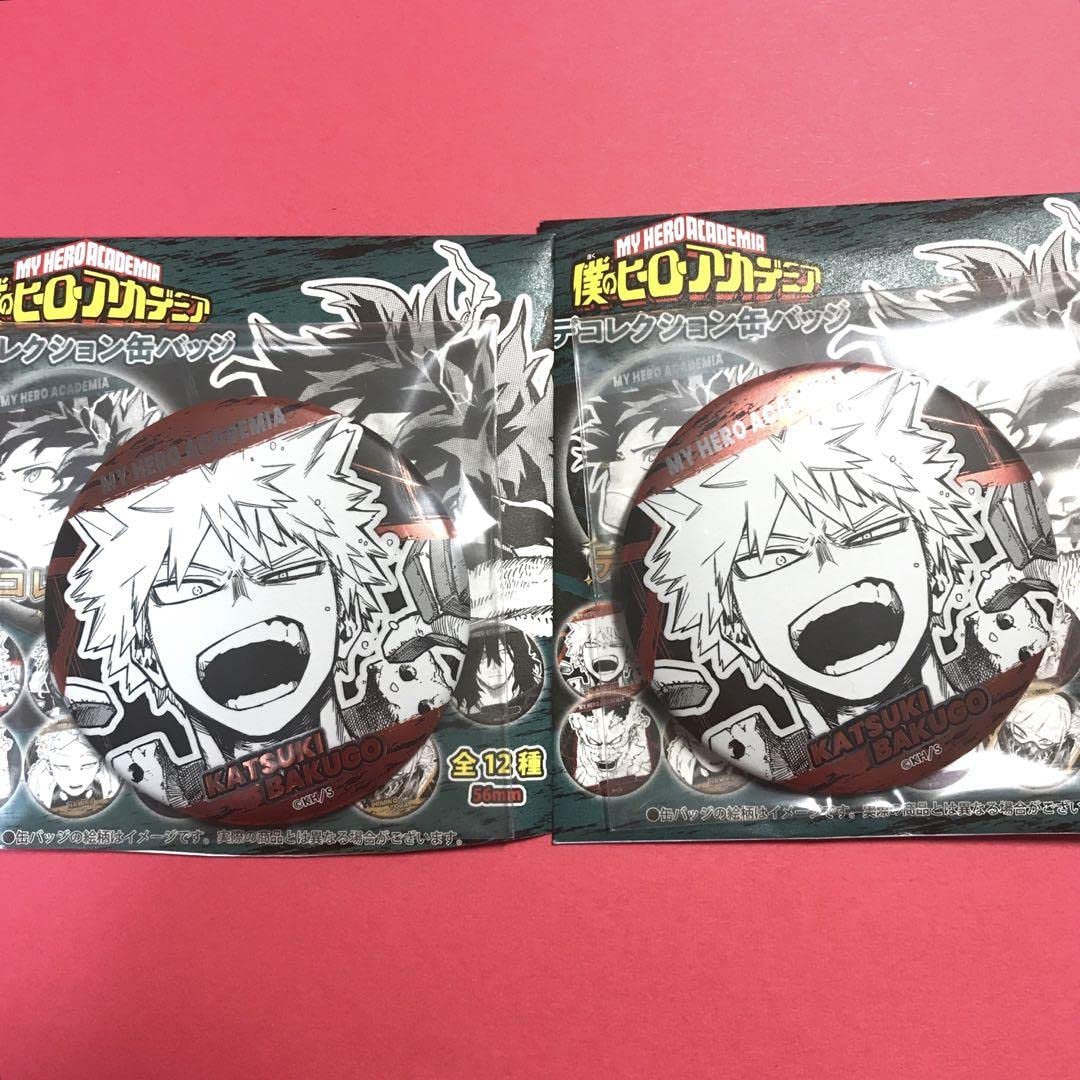 Amazon.co.jp: 僕のヒーローアカデミア デコレクション缶バッジ 爆豪