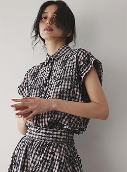 新品COEL 2WAYチェックジャガードシャツ Amazon | [コエル] 2WAYチェックジャガードシャツ | シャツ・ブラウス 通販