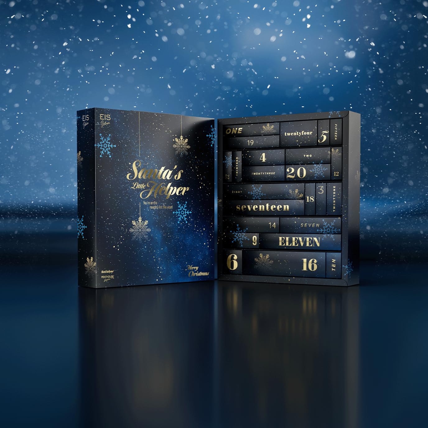 EIS Deluxe erotischer Adventskalender 2024 für Erwachsene Singles | Erotik | Warenwert 650€ | Sex Toys | Sex Spielzeug für Paare | Sexspielzeug für Erwachsene