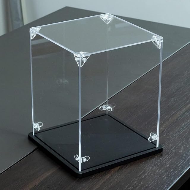 Caja de presentación de acrílico, vitrina de acrílico para modelo