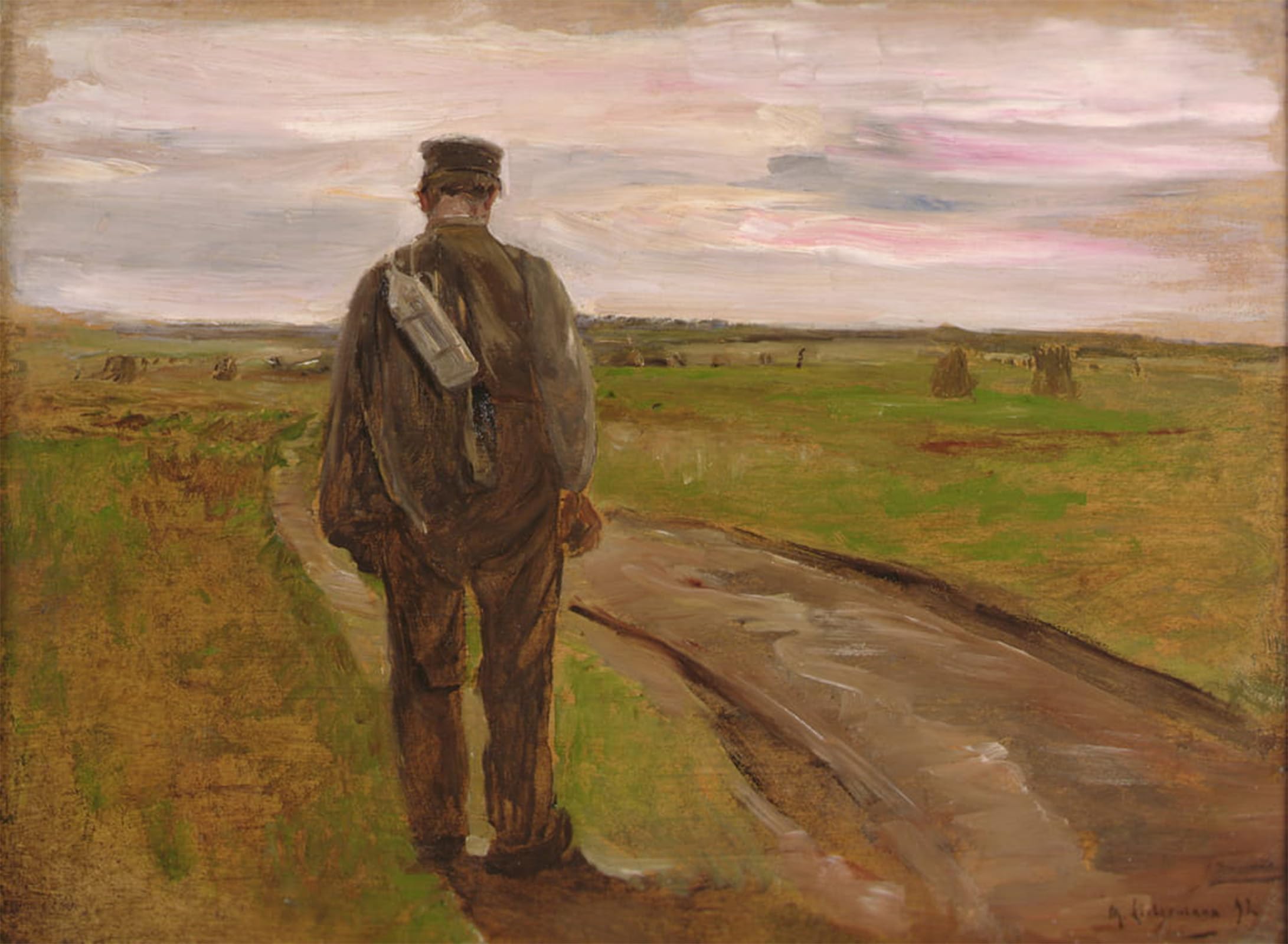 POSTERIIk Famous Print Pop Art Wall Art Graffiti The Return on the Land by Max Liebermann Art Prints for Home Decor 60x90cm