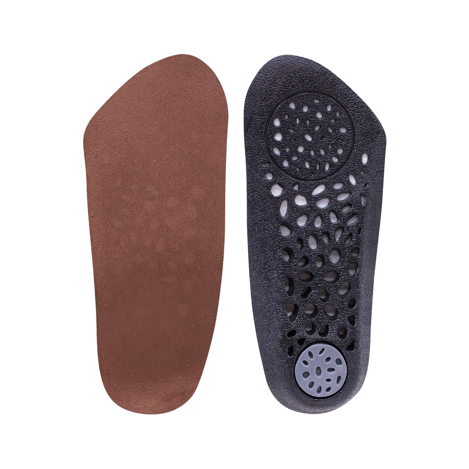 Dr Foot TRI Comfort Insoles | For Heel, Arch Support & Ball Of Foot With Targeted Cushioning | Shock Absorption, Comfort, Breathability| For Men & Women - 1 Pair (B0CGDTJ2KP) Amazon Price History, Amazon Price Tracker