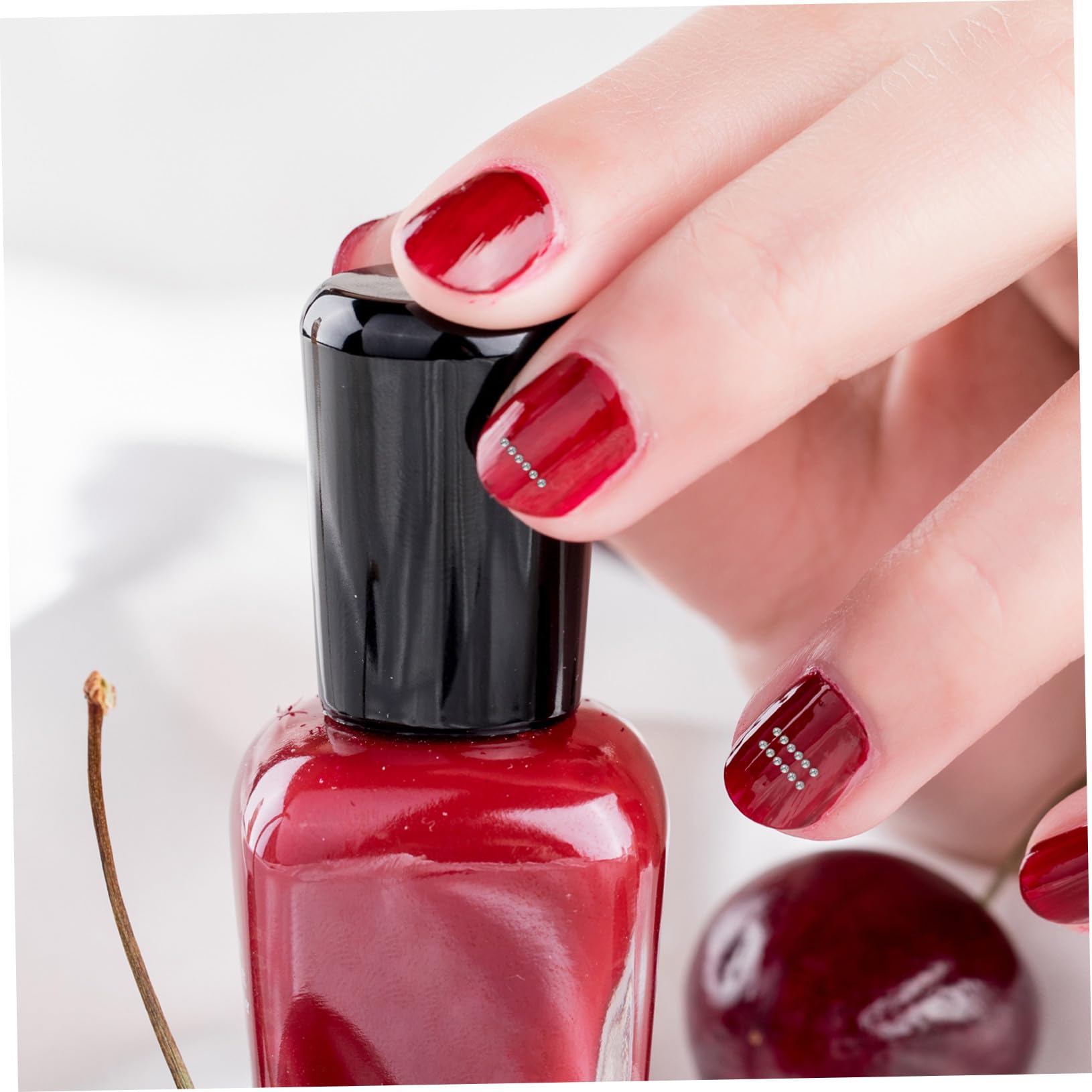 Homoyoyo Perline Metalliche per Nail Art di Borchie Rondi Decorative Mini Perline per Decorazioni Unghie Accessori per Unghie Fai da Te Gemme