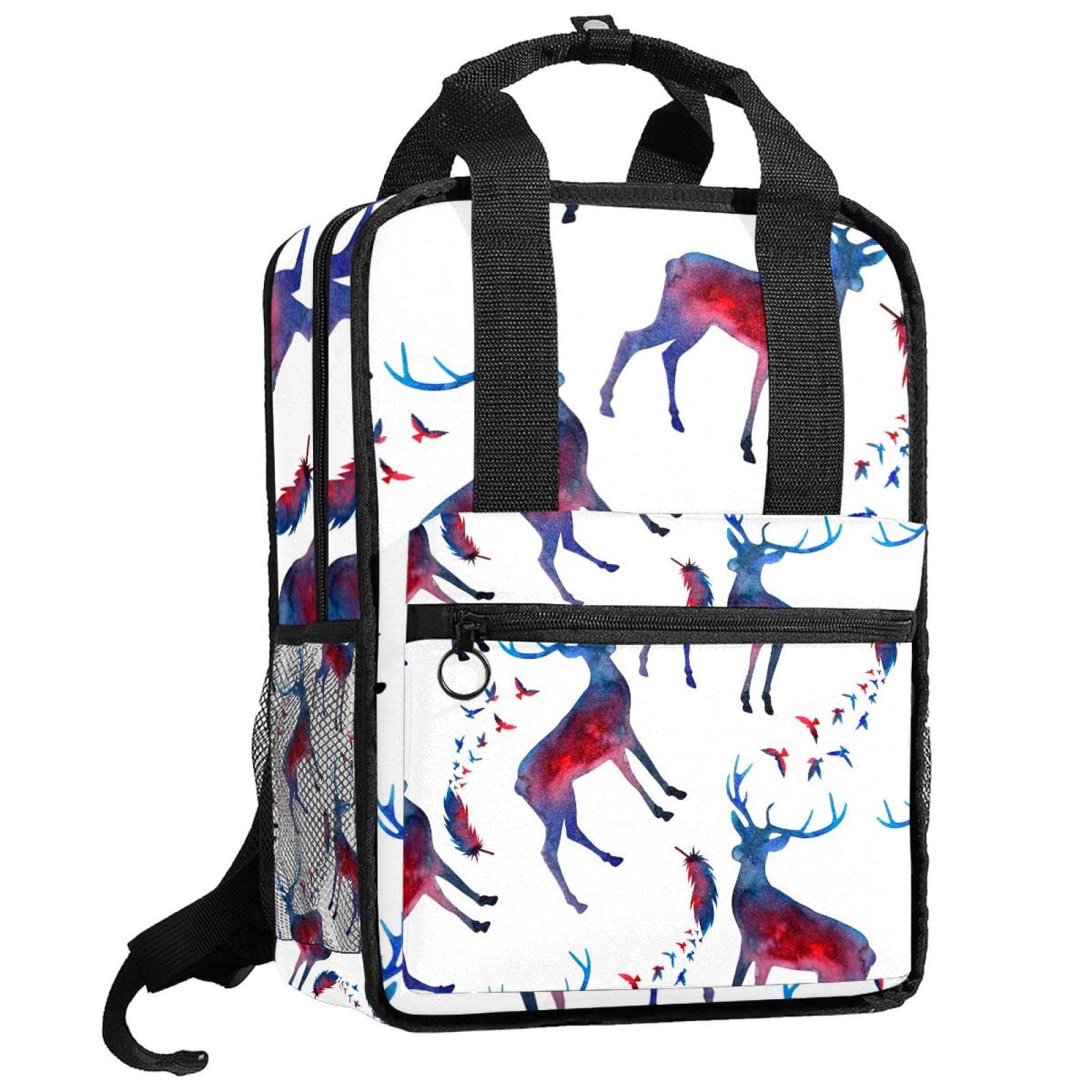 Sac à dos pour garçons motif visage de chat taille unique ajustable - 8