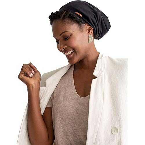 Grace Eleyae GE Women's Adjustable Satin Lined Sleep Cap Slap Hair Care Beanie Hat