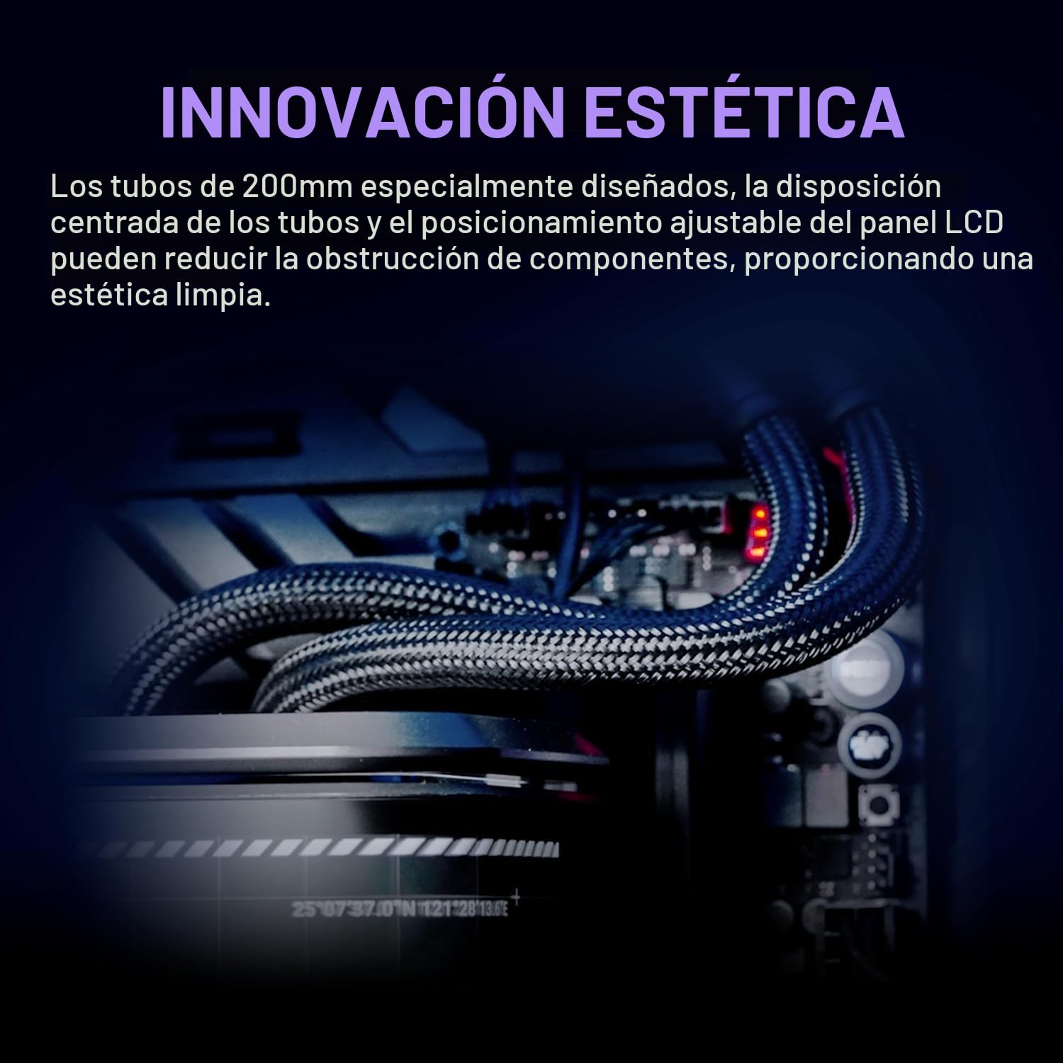 ASUS ROG Ryuo IV SLC 360 ARGB - Sistema de Refrigeración Líquida Todo en Uno para CPU, Tubos más Cortos, Pantalla AMOLED Curva de 6,67 Pulgadas que Admite Vídeo o Información Personalizada del Sistema