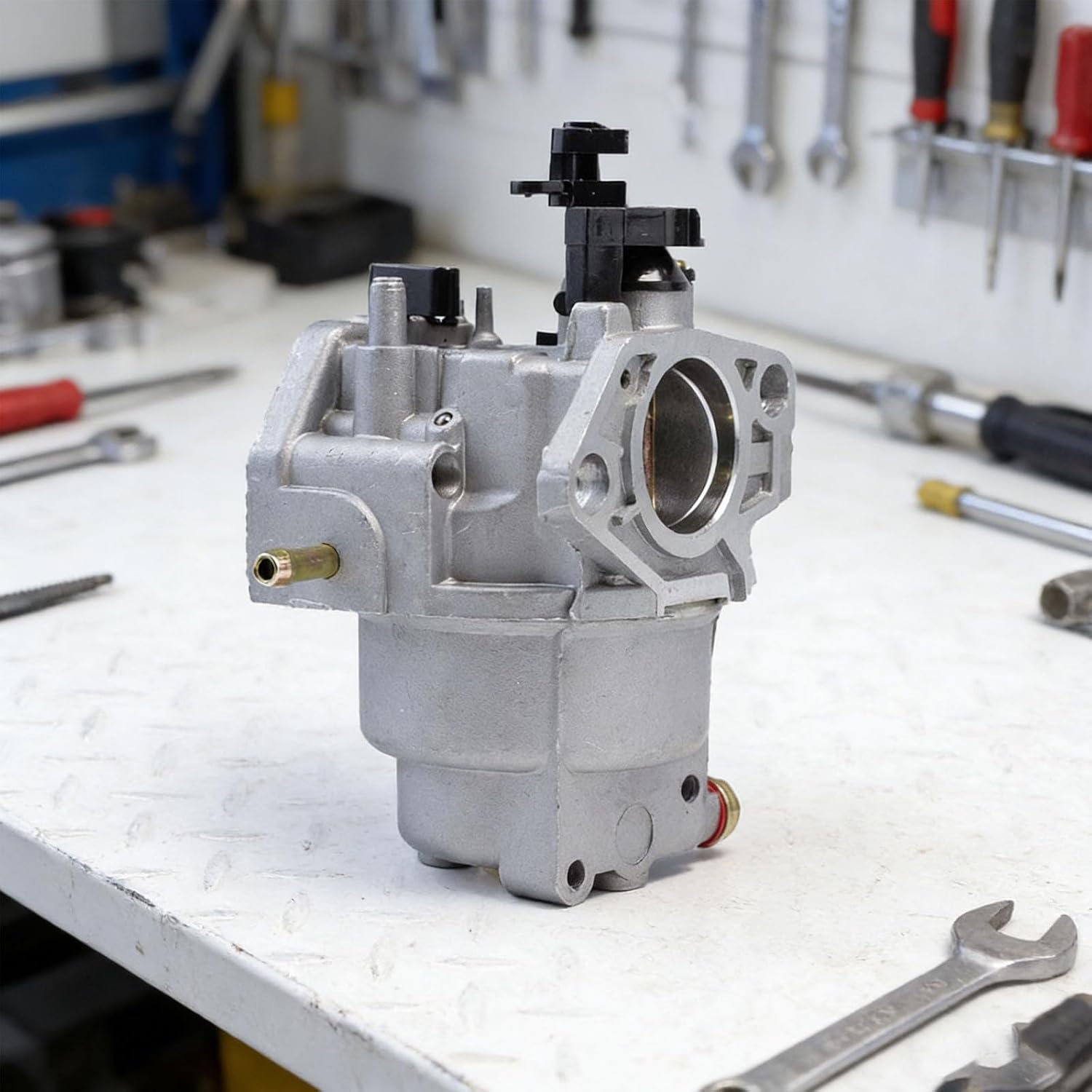 GP5500 Carburetor Replacement for Generac 0J58620157- Compatible with GP5000 GP5500 GP6500 GP6500E GP7500E 8125W, 389cc Jingke Huayi Kinzo Ruixing 13HP-16HP 188F 190F Portable Generator