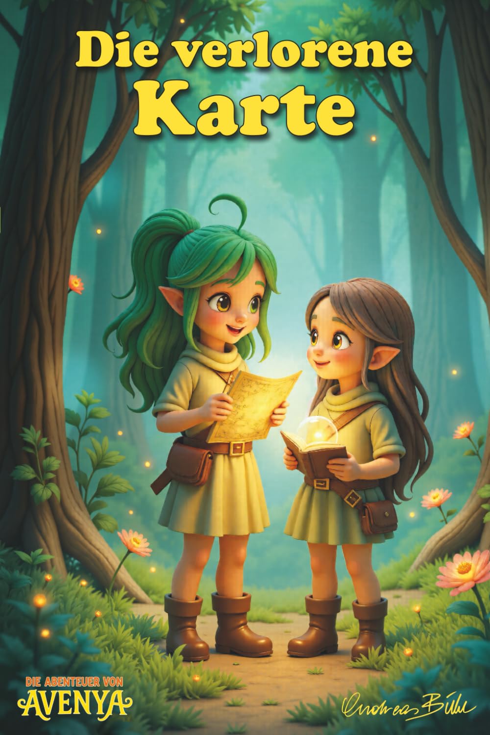 Die verlorene Karte – Die Abenteuer von Avenya Band 2 | Magisches Kinderbuch ab 6 Jahren über Vertrauen, Freundschaft und Abenteuer im Wald: Fantasy ... ab 4 Jahren | Märchenhafte Geschichten