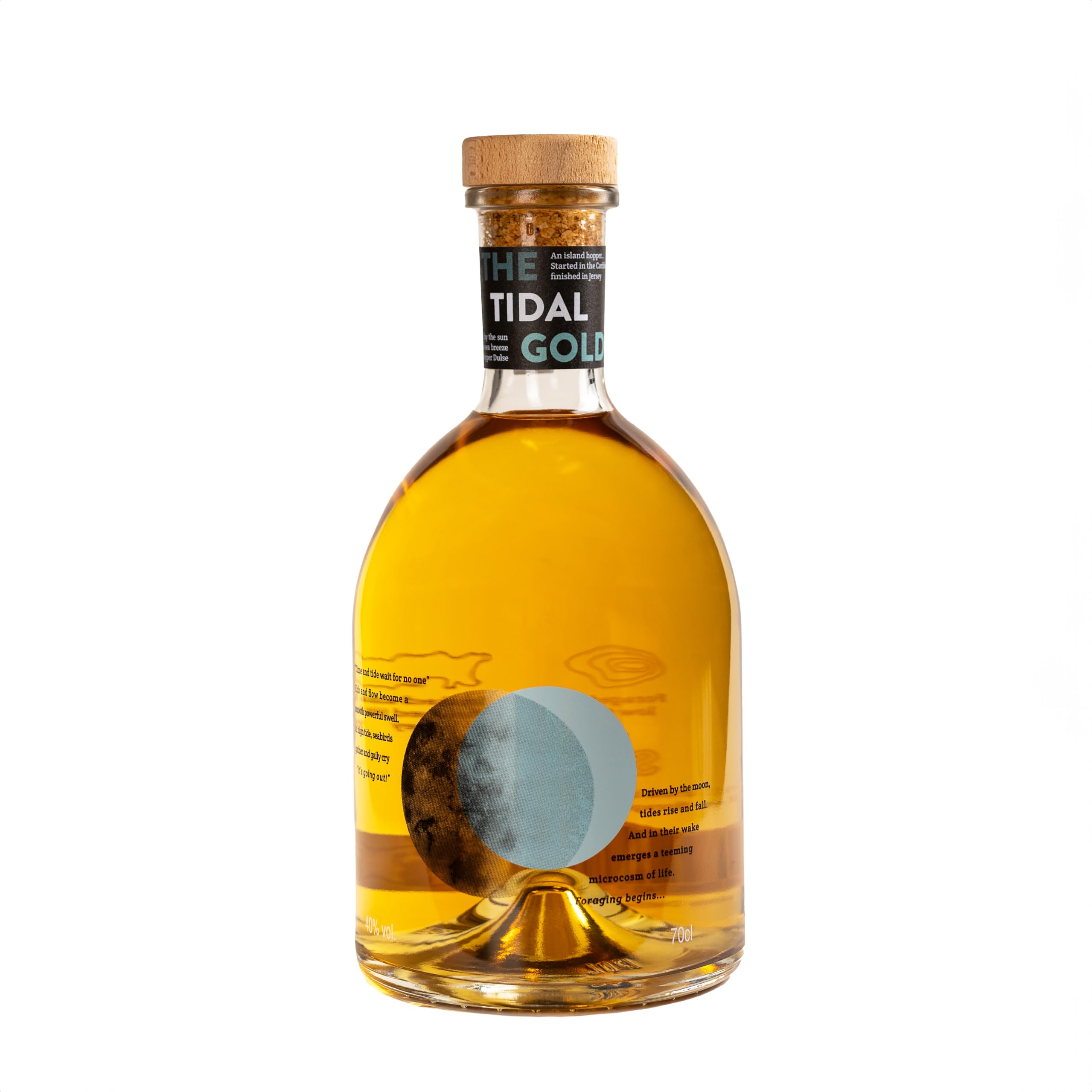 The Tidal Gold - Golden Rum 70cl | Bester Rum Gewinner bei den Best 100 Taste Awards, 70cl
