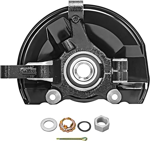 Miniatura 7 de Detroit Axle - Nudillos de dirección delanteros y cojinetes de cubo de rueda de repuesto para Jeep Patriot Compass Dodge Caliber - Juego de 4 piezas