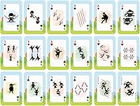 Vista 16 de Divertidos temas de personajes jugando a las cartas (4 mazos)