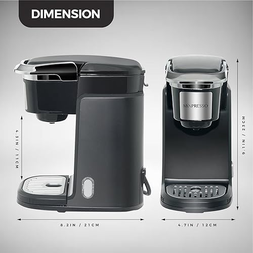 Miniatura 2 de Mixpresso Coffee - Cafetera para una sola taza - Compatible con K-Cups