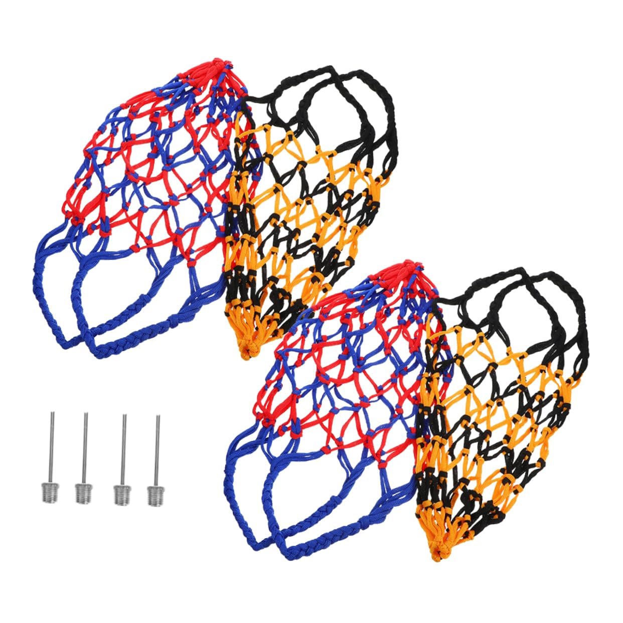 ifundom Sports Net Bag Drawstring Basketball Storage Pouch Sturdy Nylon for Balls