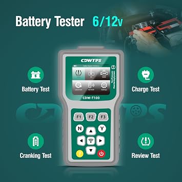 CDWTPS TPMS T-100 TPMS Programming Tool, Activate/Relearn All Known TPMS Sensors, Program CDWTPS Sensor [315 & 433MHz], TPMS Diagnostics & Reset