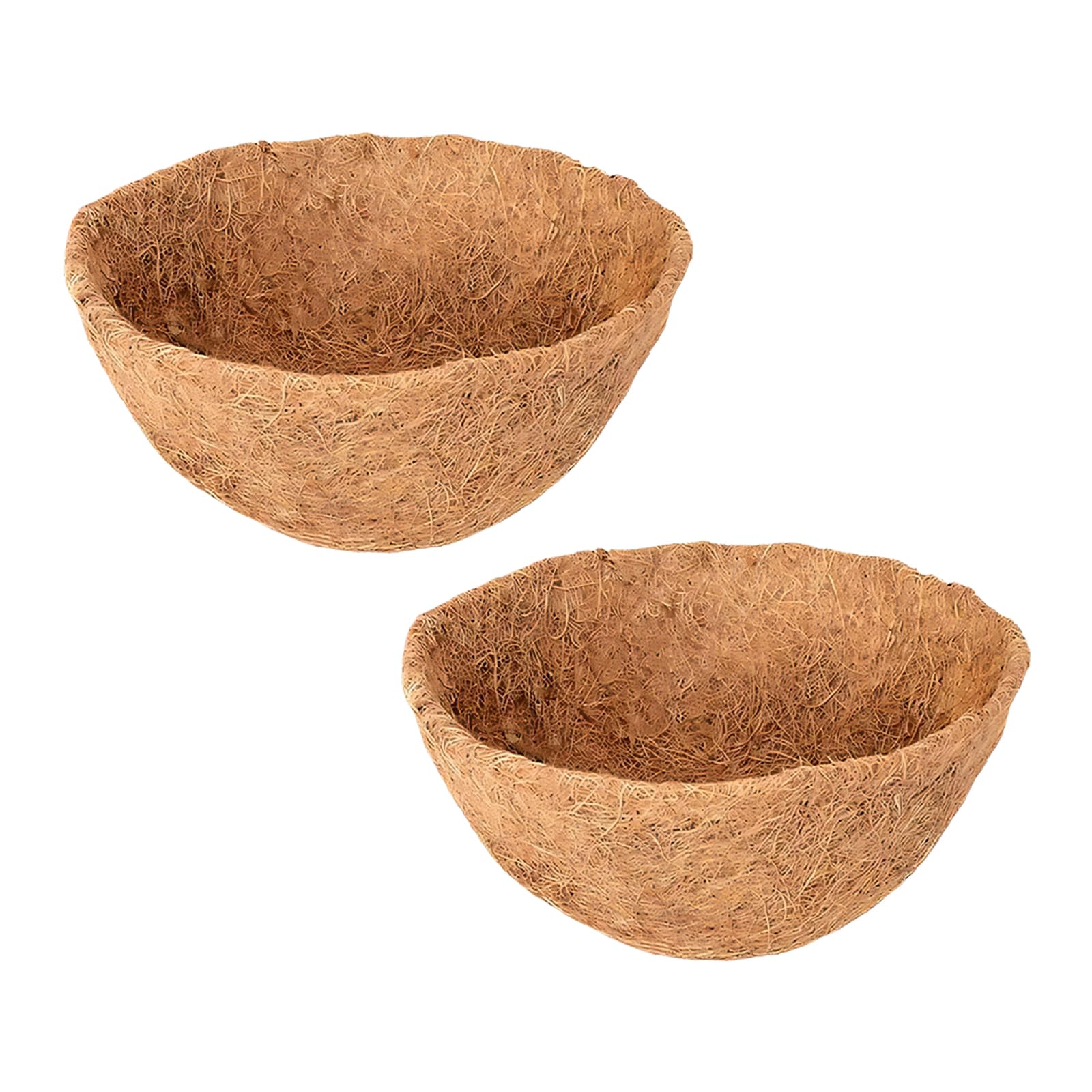 our fave Durability Coconuts Hanging Planter Baskets Vintage Outdoor Hanging Flower Pots for Greeneries Display Multipurpose Plant Baskets