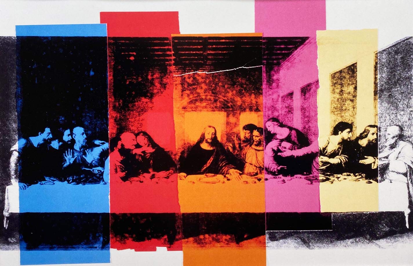 Death NYC Last Supper アート作品 絵画 Amazon.com: GalleryGems Andy Warhol Details of The Last Supper