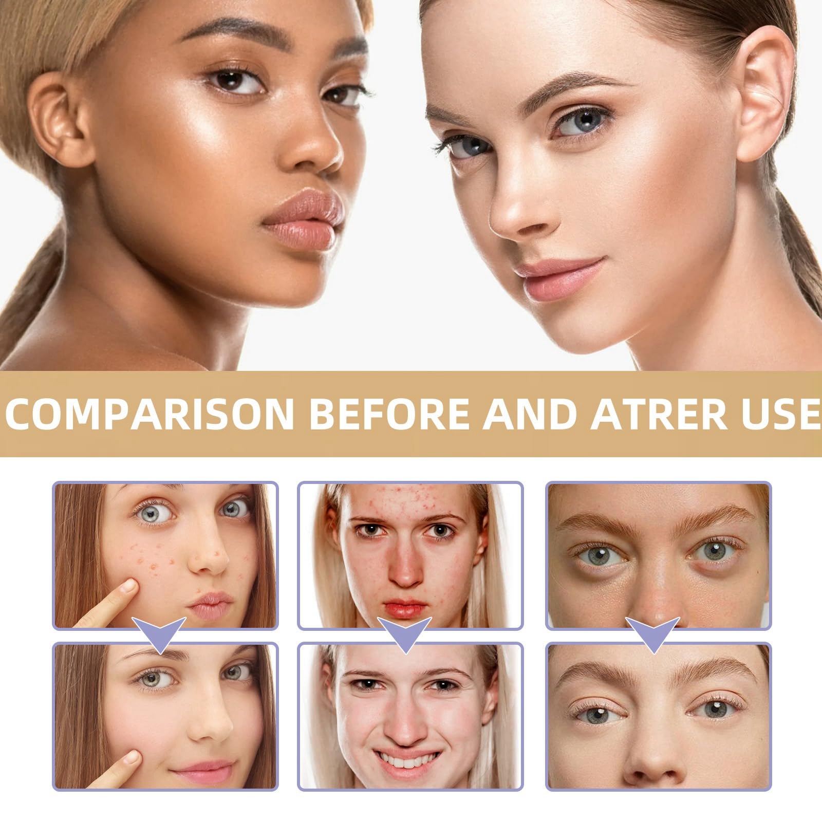 Colour Changing Mature Skin Foundation,Foundation Full Coverage,Color Changing Foundation for Mature Skin,Face Foundations,Foundation Makeup,Liquid Foundation,Cream Foundation,Light Foundation - Image 2