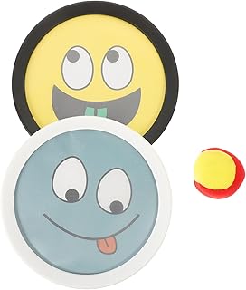 WOONEKY 1 Conjunto De Brinquedos Alvo Pegajoso Brinquedo Interativo Jogando Bola Ao Ar Livre Brinquedos Bola E Pegar Jogos Pegar E Jogar Jogo Pegar Jogar Brinquedo De Plástico Bola Praia