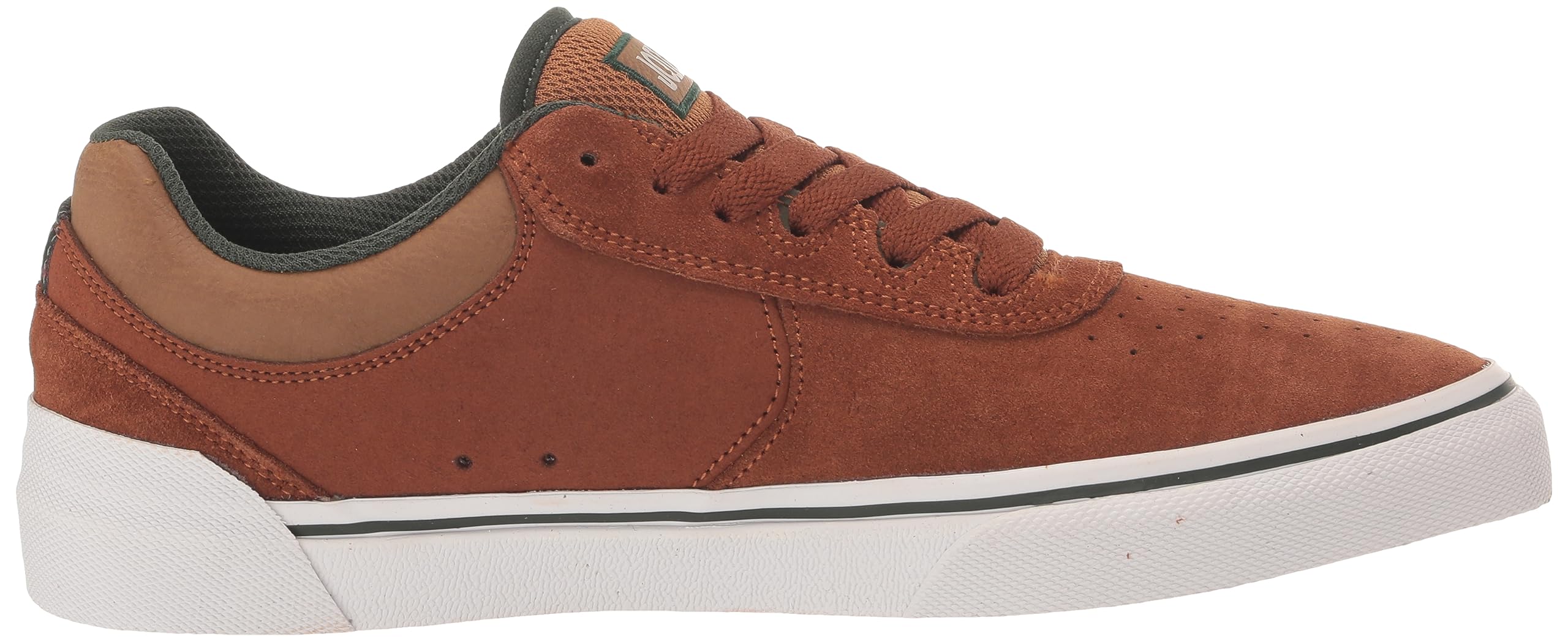 Etnies Joslin Vulc - Zapatillas de Skate Zapato para Patinar para Hombre, Marrón/Verde, 40 EU