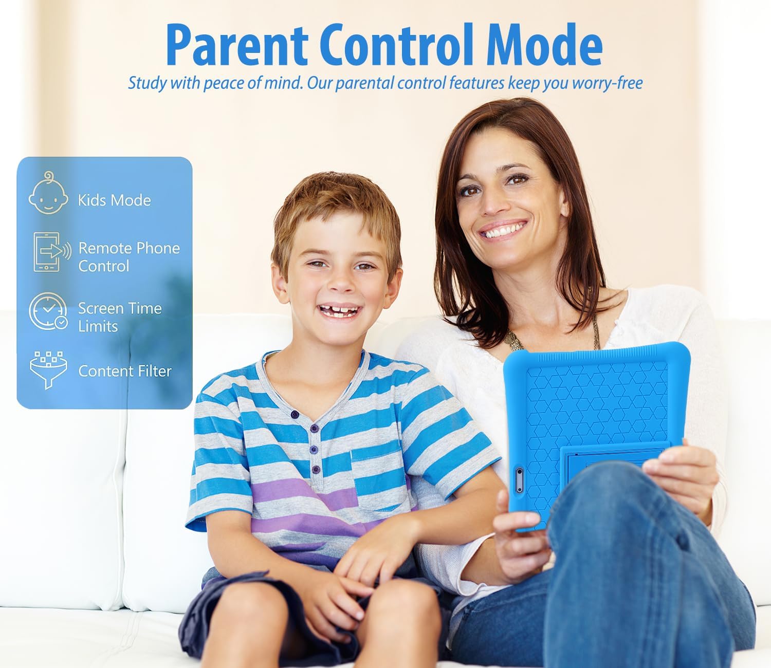 LULUGTI Tablet per Bambini 10 pollici,Android 11 wifi tablet, 4GRAM 64GB ROM,Google Certificated,Controllo Parentale,Kids Space,Tablet PC con Custodia Protettiva per Tablet Antiurto(Blu) LULUGTI Tablet per Bambini 10 pollici,Android 11 wifi tablet, 4GRAM 64GB ROM,Google Certificated,Controllo Parentale,Kids Space,Tablet PC con Custodia Protettiva per Tablet Antiurto(Blu)