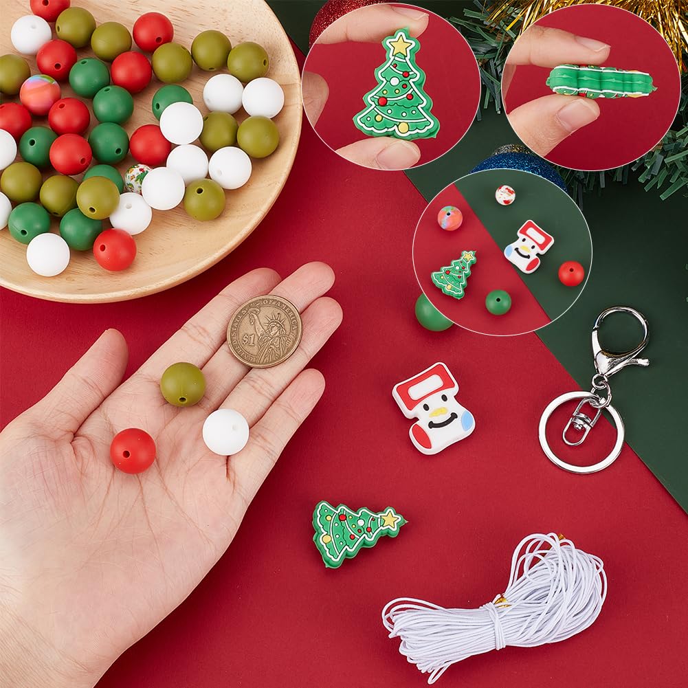 SUNNYCLUE Amore Perline di Silicone Kit per La Creazione di