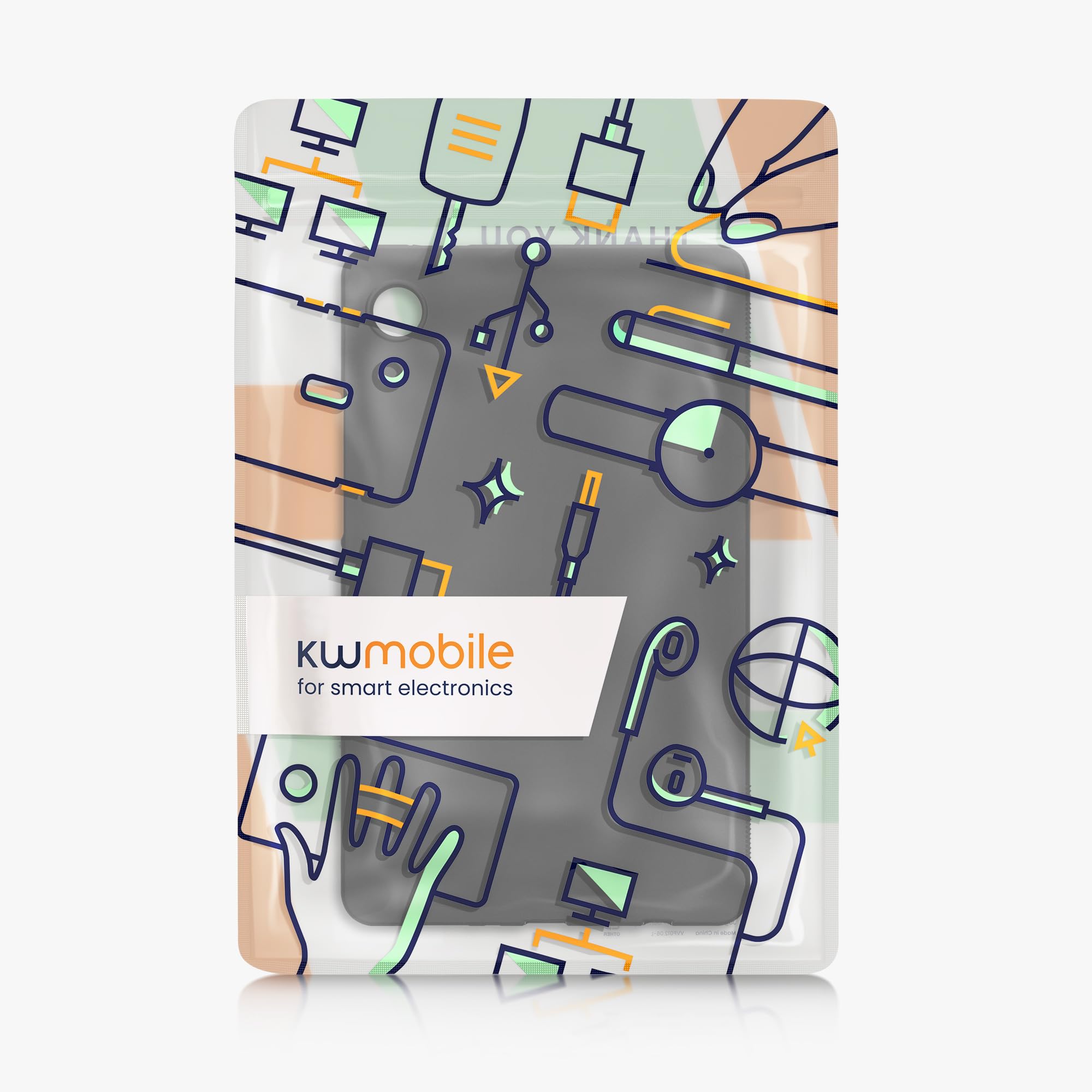 kwmobile Custodia compatibile con Samsung Galaxy Tab A11 - Cover Tablet Custodia in silicone TPU - Backcover Copertina protettiva Tab