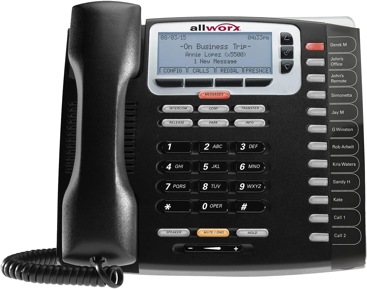 Allworx 9212L IP Phone