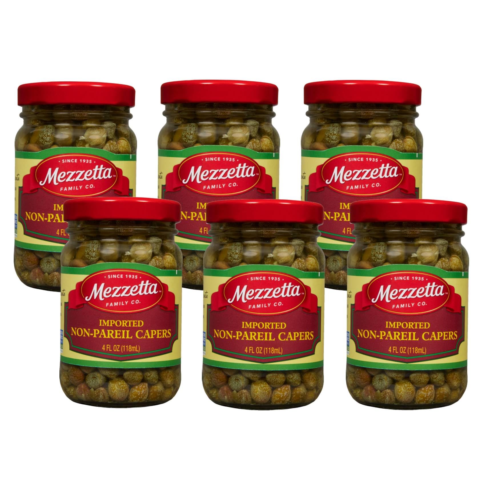 Amazon.com : Mezzetta Non-Pareil Capers Jar - Imported