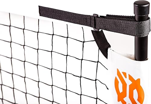 Miniatura 9 de Onix Pickleball - Juego de red portátil 2 en 1 de tamaño reglamentario y red de práctica que incluye funda de transporte con ruedas
