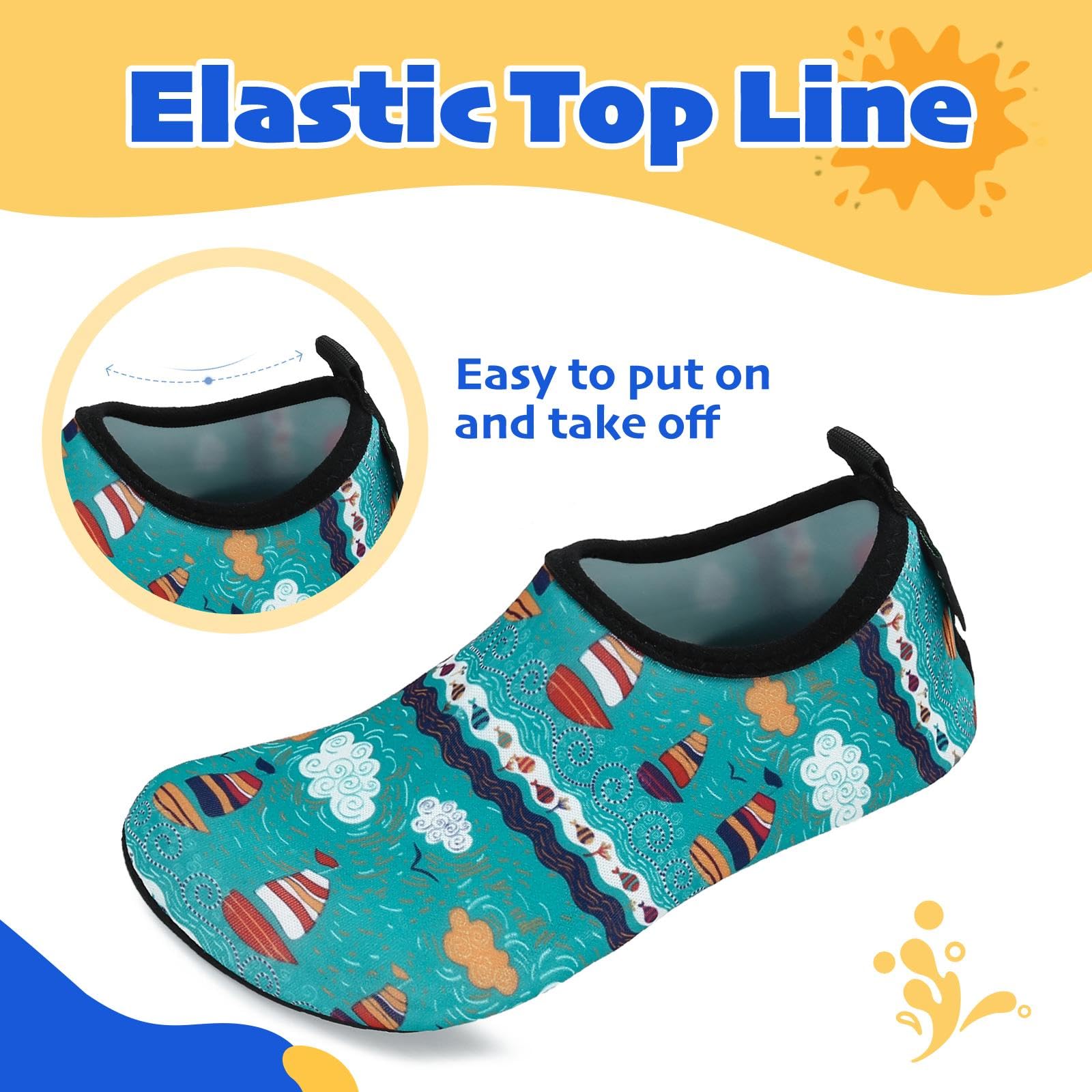 SAGUARO Scarpe da Immersione Bambino Scarpette da Scoglio da Spiaggia Ragazze