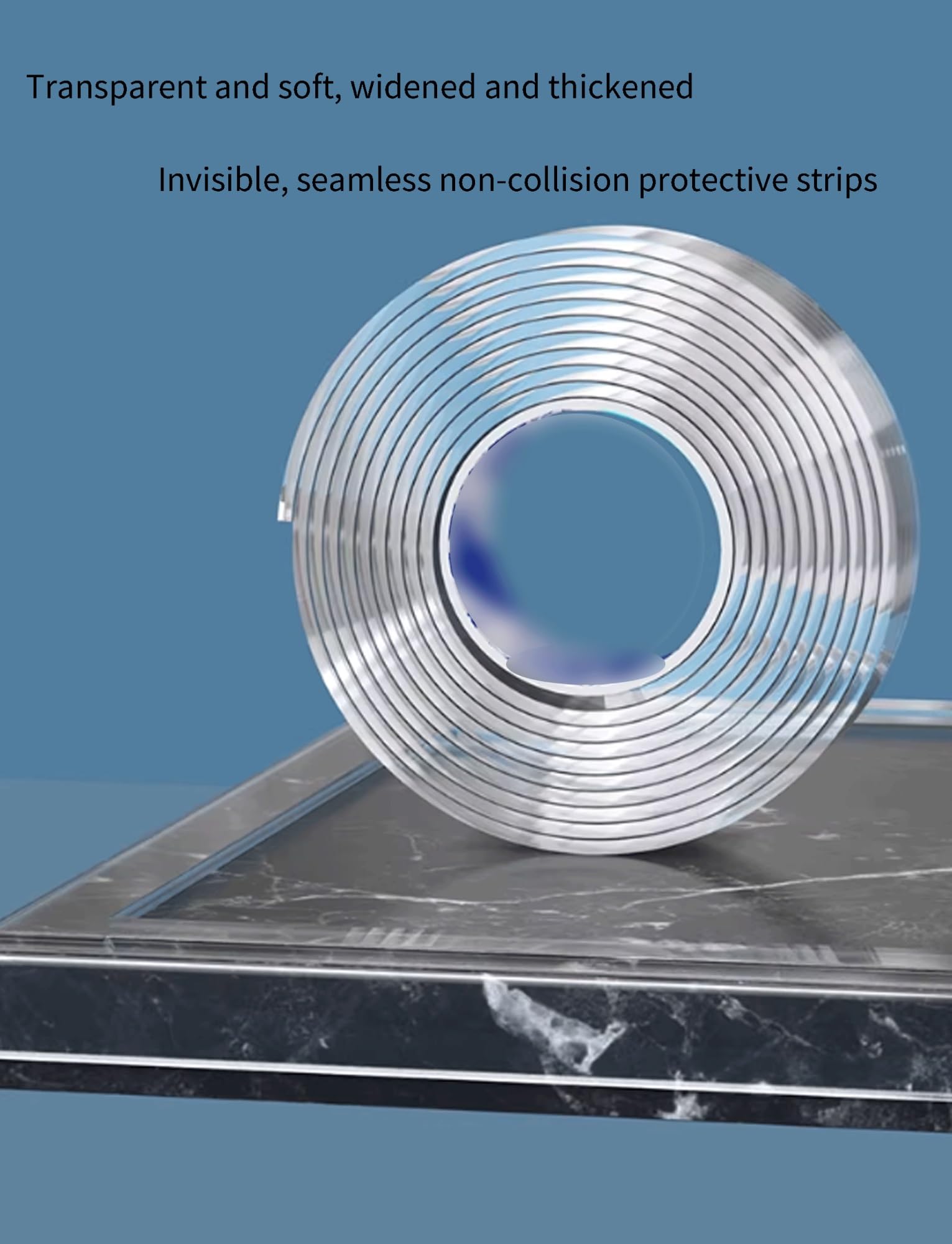 Cinta antideslizante transparente para peldaños de escaleras, cinta autoadhesiva antideslizante para peldaños de interior, agarre de PVC suave para madera (10 x 200 cm)