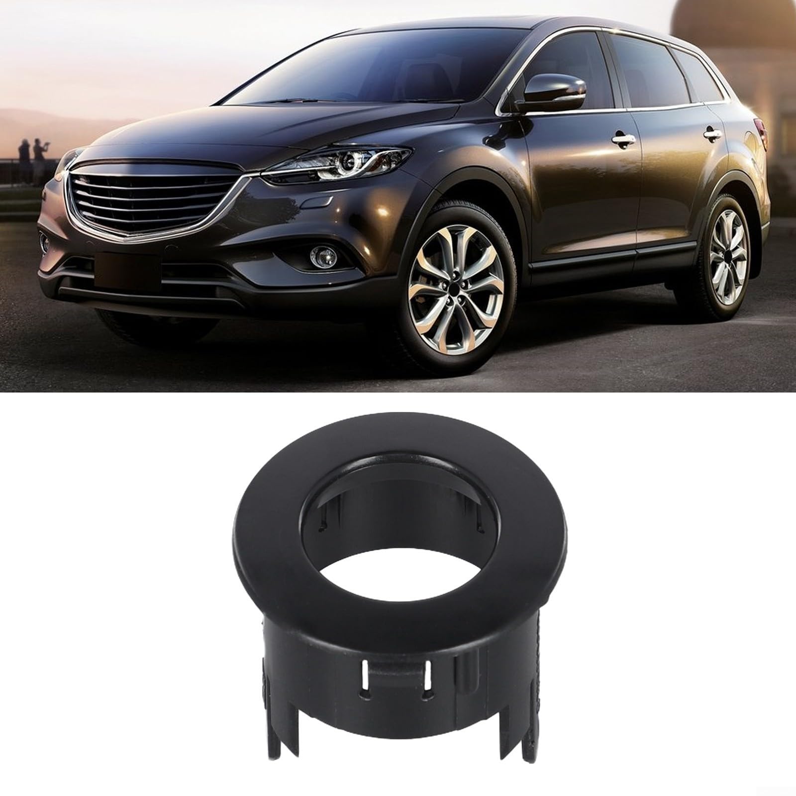 Sensore Paraurti Posteriore Fermo TK2167UC5A per Mazda Per CX9 2013 2015 Secure Fit Sostituzione Staffa Sensore Parcheggio