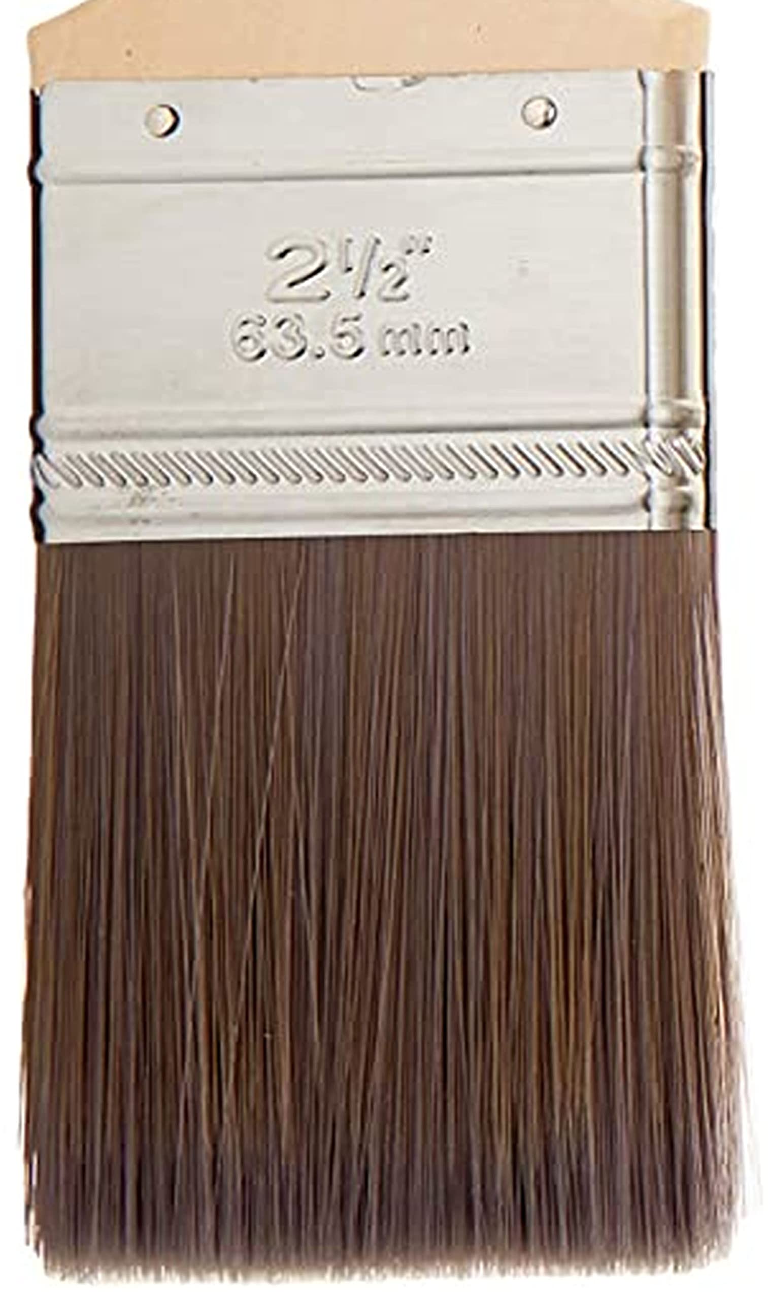 Pinceau à Peinture , Synthétique, Droit, Manche En Bois, 2 1/2 Po L Zj60141 20005239