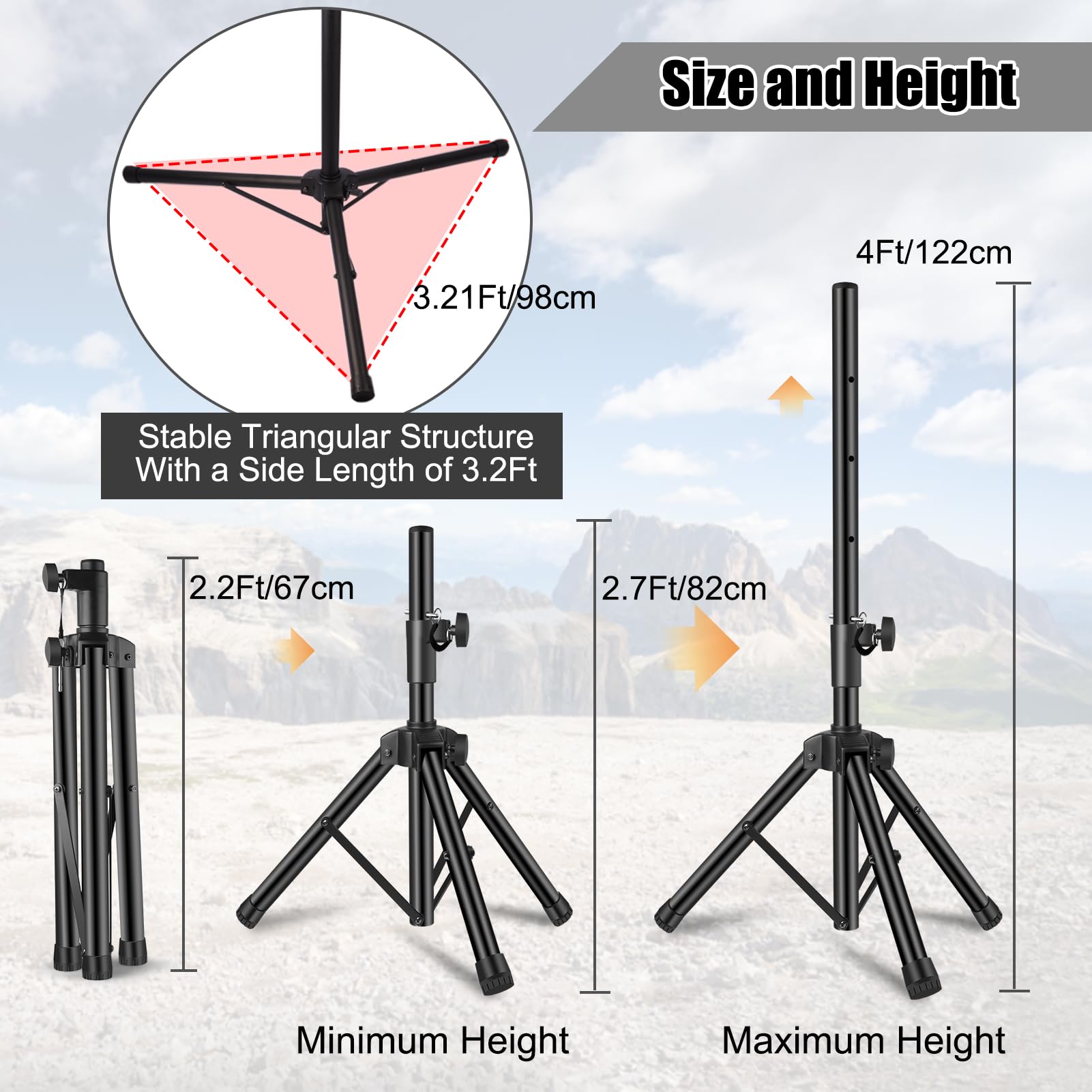 Starlink Gen 3 Tripod Stand,Adjustable Starlink Mounting-419706