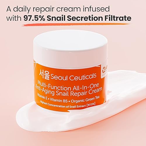 Miniatura 7 de SeoulCeuticals Suero de ácido kójico coreano + suero de vitamina C + crema de mucina de caracol - Potent K Beauty antienvejecimiento