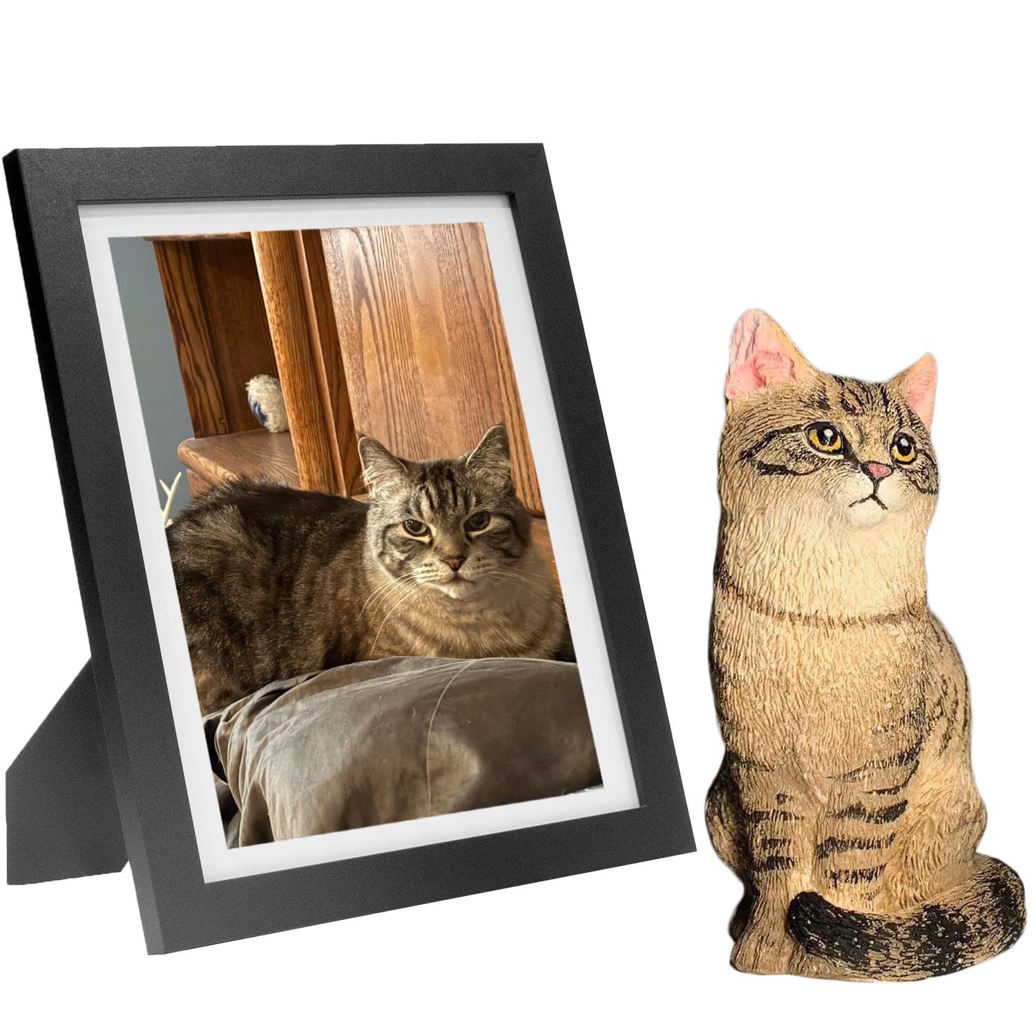 Custom Cat Dog 3D Full Body Figurine from Photo Handmade Personalised Polymer Clay pet Replica Sculpture Weeding Cake Toppers Memorial Figure Gift