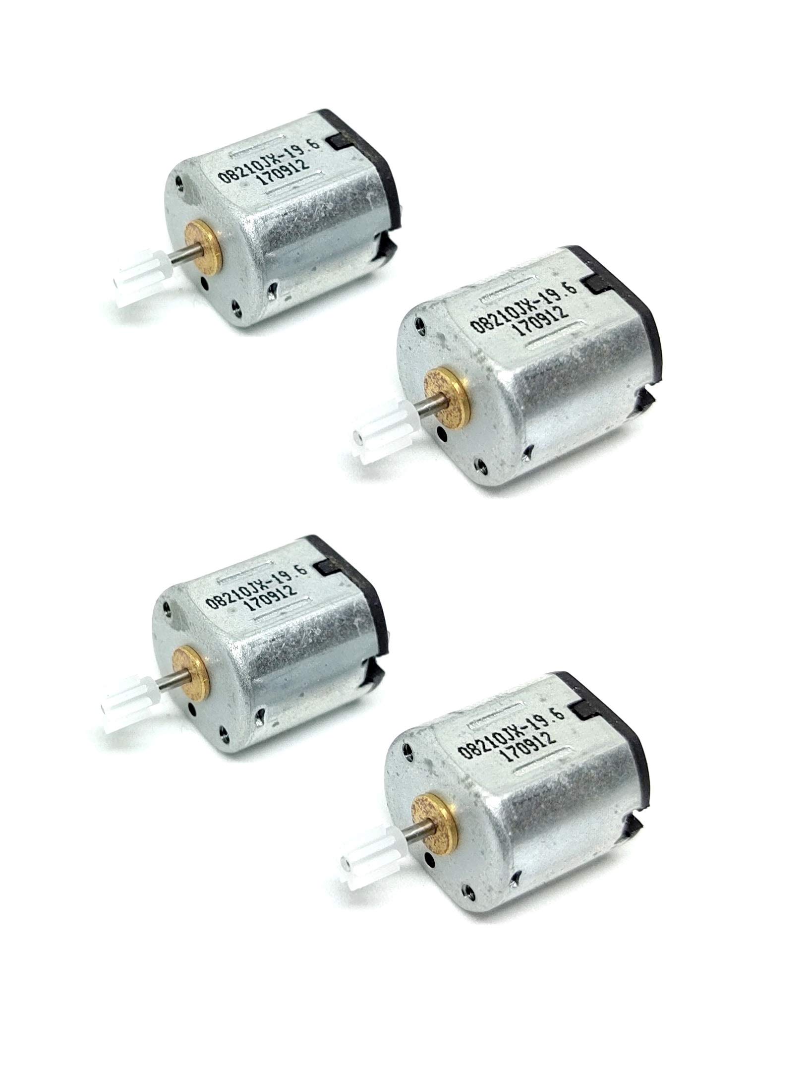 INVENTO 4pcs N10 3.7V Mini Drone DC Motor 10x12x10mm 16000 RPM with 9 Teeth Plastic Gear For Helicopter Drones Toy Car Robot DIY-image-31