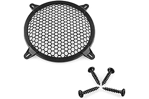8 Inch Black Hexagonal Speaker Grille Guard